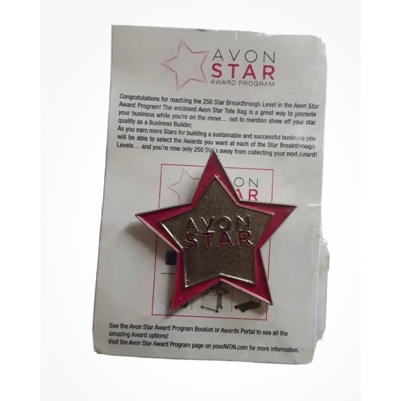 Avon  New Star  Award Program Pin - Picture 3 of 5